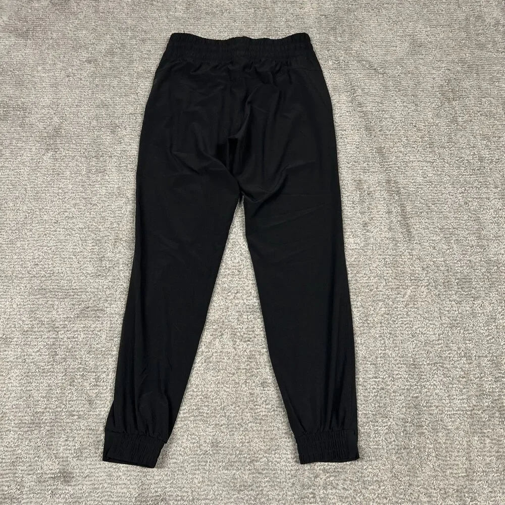 Free Fly Joggers Pants Womens Small Black Pull On Drawstring Lightweight Pockets